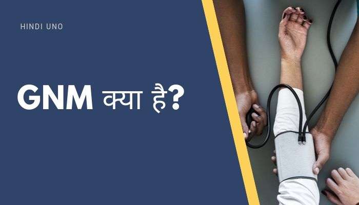 GNM Kya Hai in Hindi